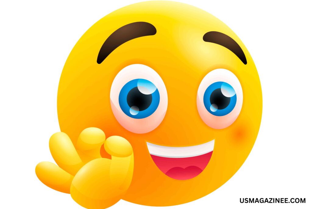 Gözlerini portletmiş emoji